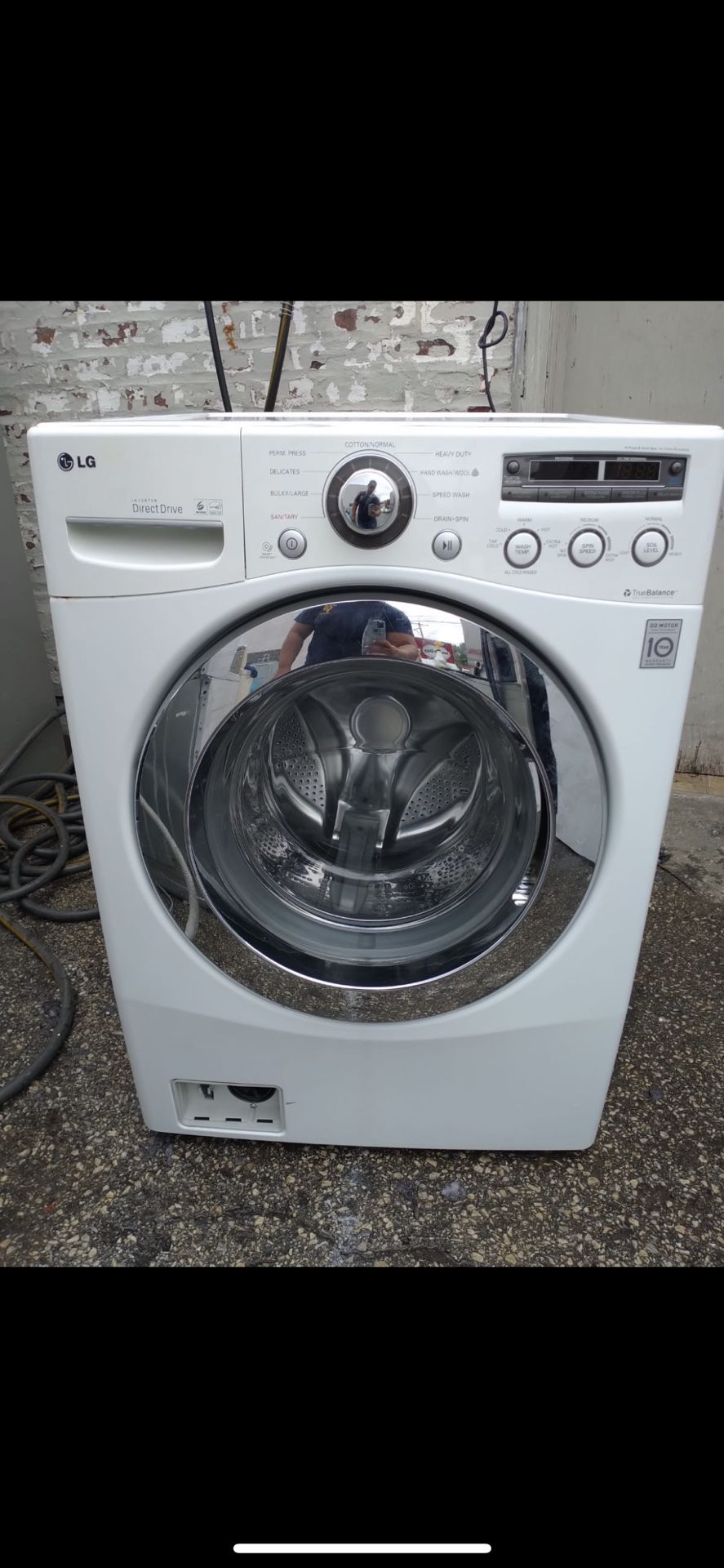 LG set washer/gas dryer 