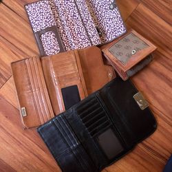 4 Designer Wallets For One Price 
