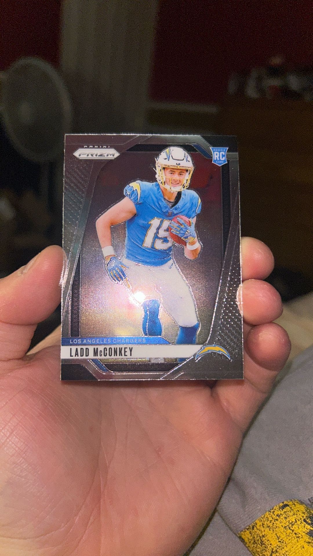 2024 Panini Prizm #365 Ladd McConkey Base Rookie RC Chargers