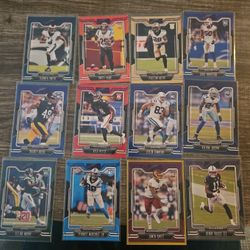 2021 NFL PANINI PLAYBOOK PURPLE ROOKIE LOT