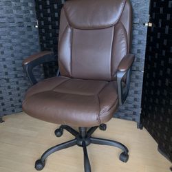 Leather Brown Office Chair