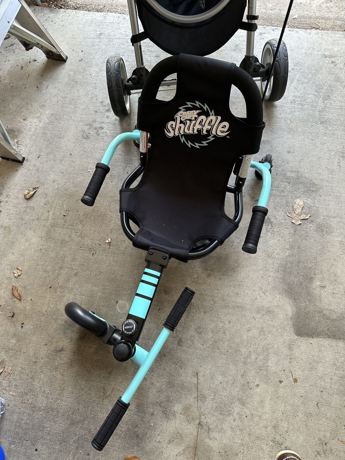 Razor Crazy Cart Shuffle, Light Blue