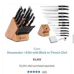 Homemaker Set with Block w/ French Chef