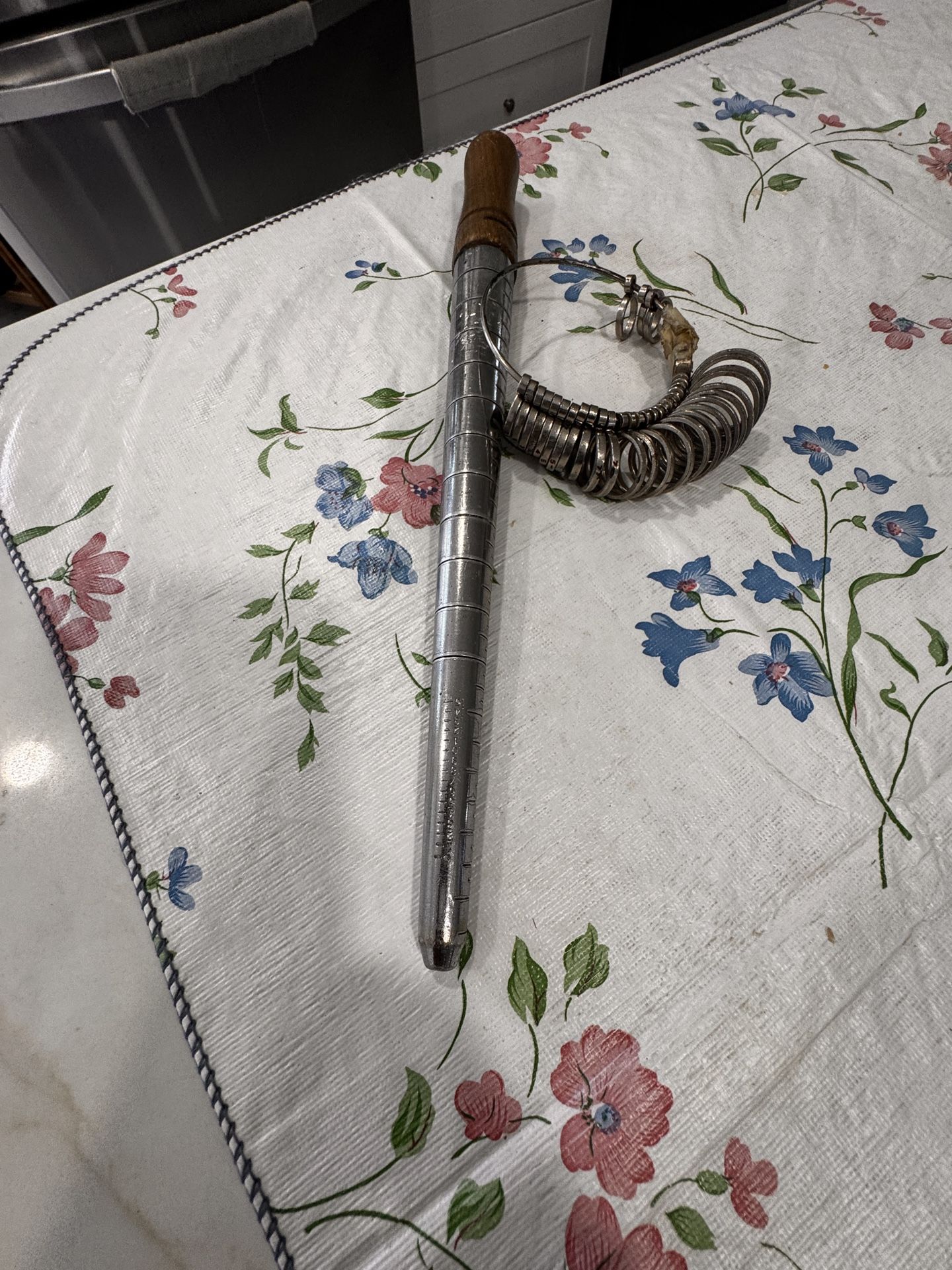 Bead Lending Ring Gauge + Stick