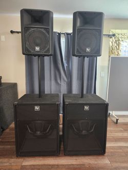 EV T18 Subwoofer & SX100+ Speakers