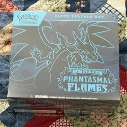 Phantasmal Flames Etb Tiny Ding On Top Corner 
