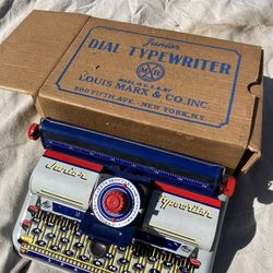 Vintage Marx Bros Tin Typewriter 