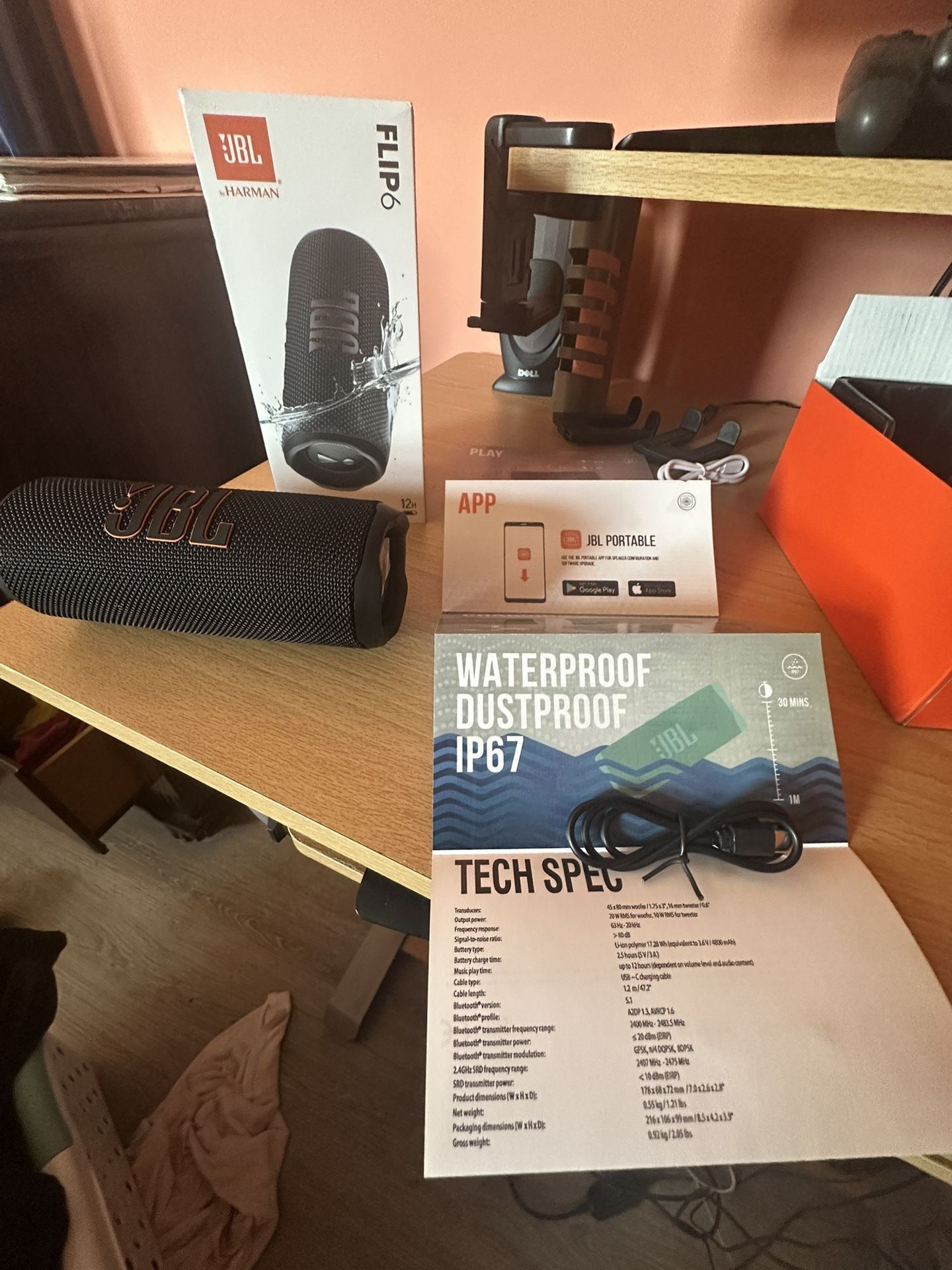 Jbl Flip 6 Black Speakers