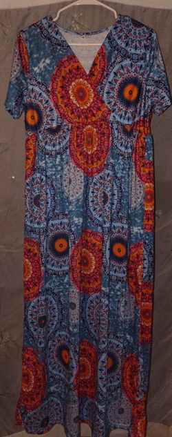 Longyan Long Short Sleeve Sundress ( XL 16-18)