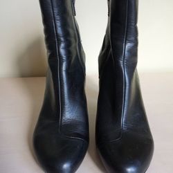 TSUBO Black LEATHER BOOTS Woman's Size  9