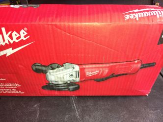 Milwaukee corded Small Angle Grinder