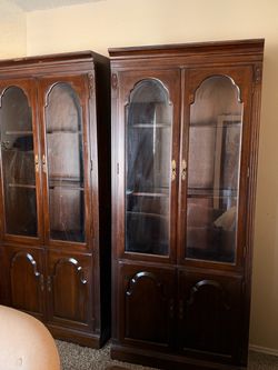 Ethan Allen Tall Cabinets