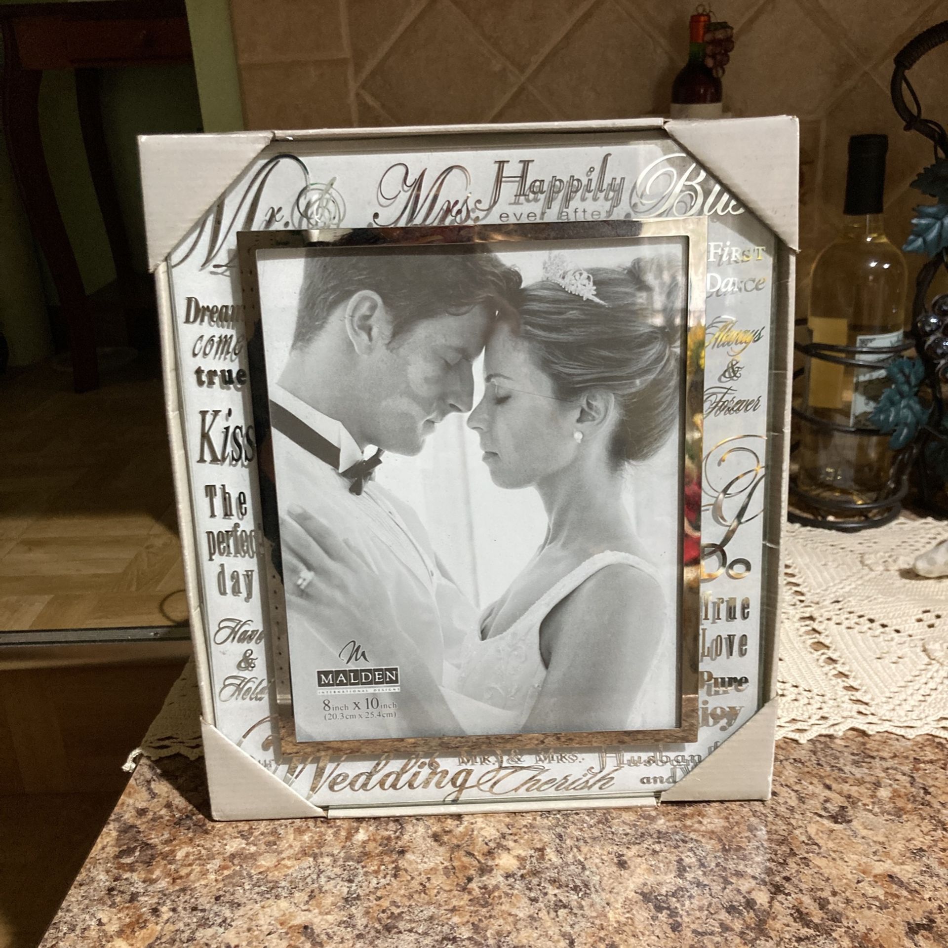 Wedding Picture Frame 8X10 Brand New In Box