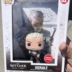 The Witcher 3 Funko Pop Game Cover NEw