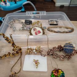 $50 All Jewelry is Costume Jewelry and Bracelets Is Sterling Silver 
