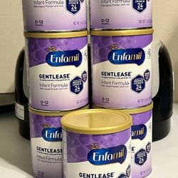 7 Enfamil Gentlelease 12.4oz