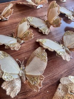 Gold butterfly