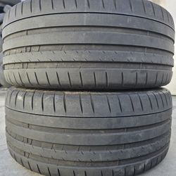 (2) 235 35 20 Michelin Tires 