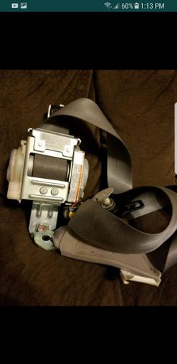 2010 honda accord passenger seat belt