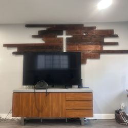 Wood Cross Wall Art