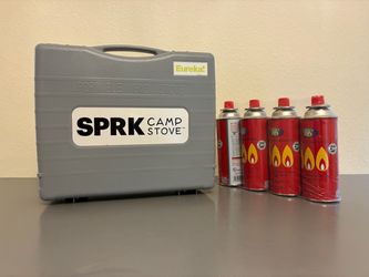 Eureka SPRK Camp Stove with Gas Canisters
