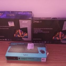ACER GAMING MONITOR WITH KEYBOARD 
