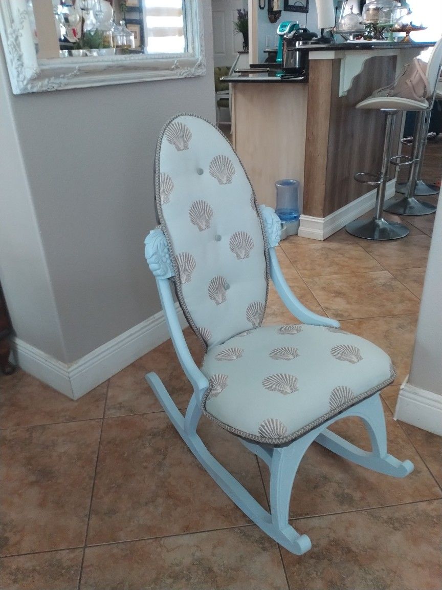 Antique Racking Chair Refinished