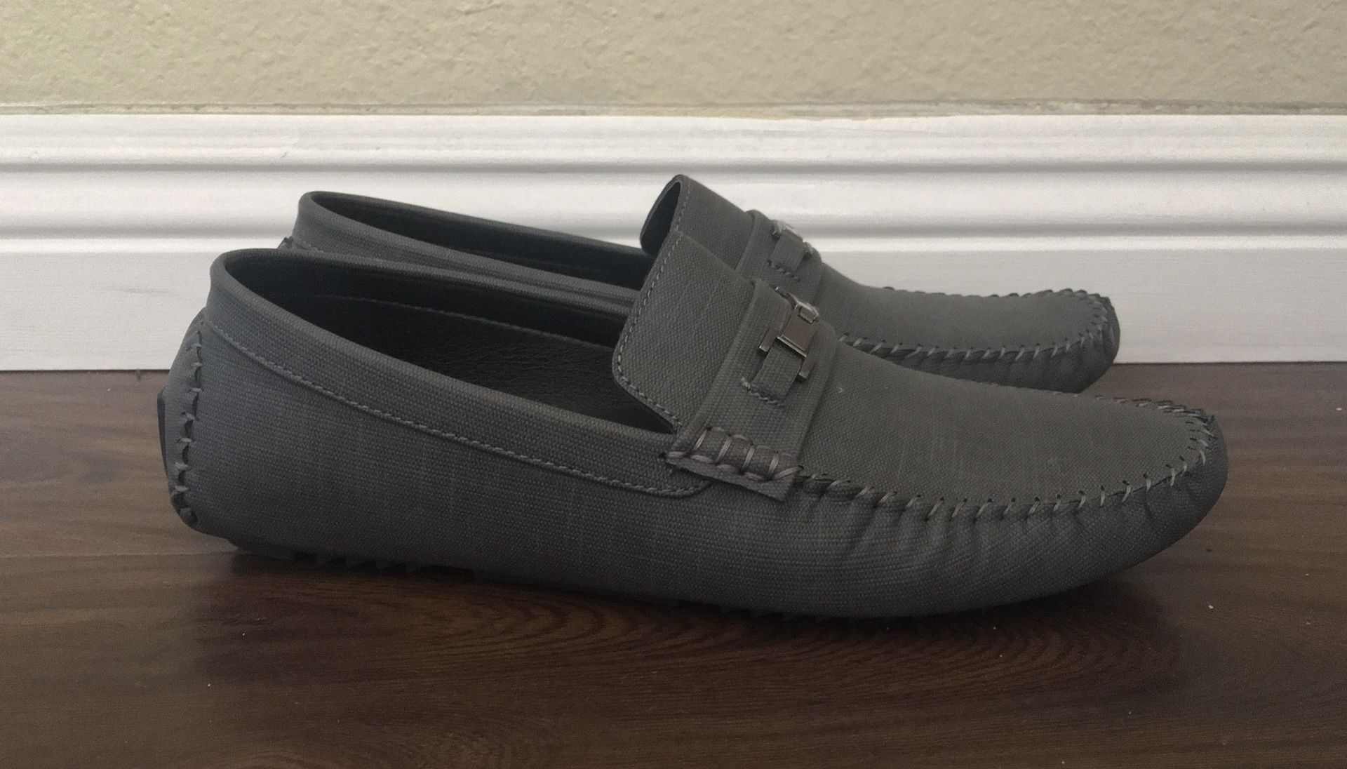 loafer shoes | gray | size 10.5