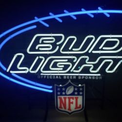 Bud Light NFL Neon