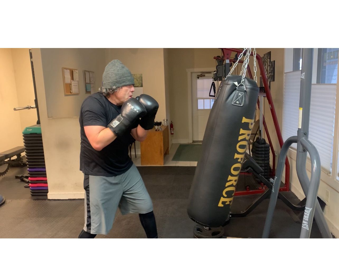 Heavy Bag & Steel Frame 4 Sale