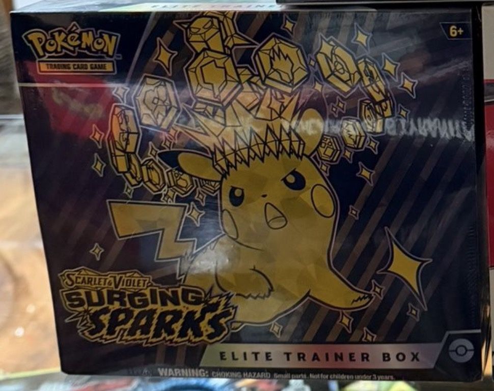 Pokemon Surging Sparks Elite Trainer Box (SEALED)