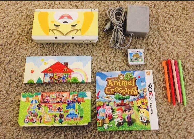 Nintendo 3DS Animal Crossing Happy Home Designer Special Edition Console with Animal Crossing Game