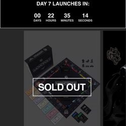 Darc Sport Monopoly Board Game