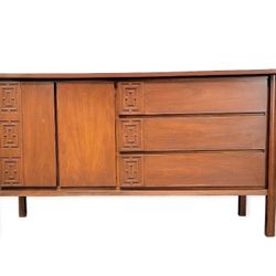 Mid Century Minimalist Dresser Credenza