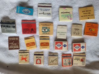 50+ assorted Vintage Matchbooks