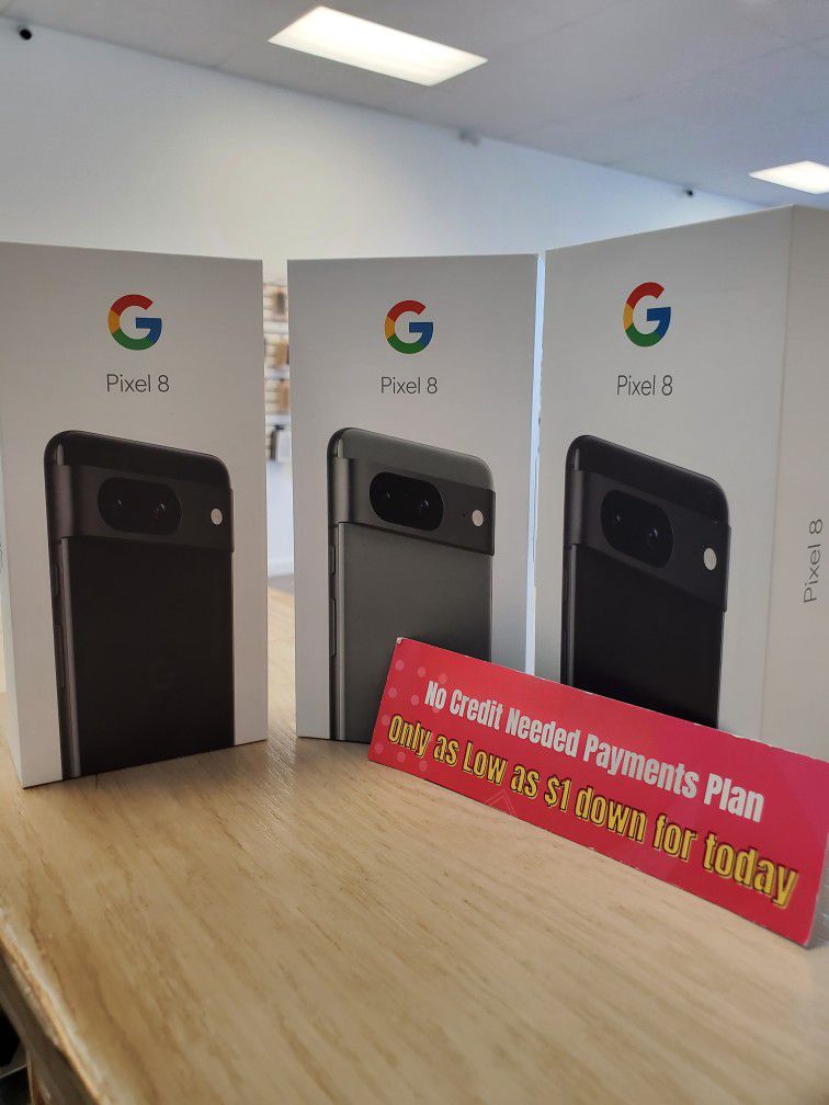 Google Pixel 8 - $1 DOWN TODAY, NO CREDIT NEEDED