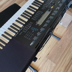 Casio WK-245 76-Key Touch-Sensitive Keyboard with Power