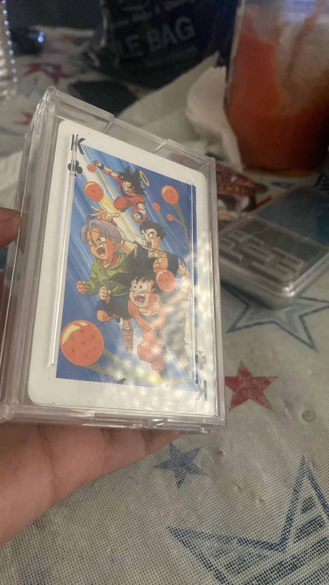 Dragon Ball Z playing cards