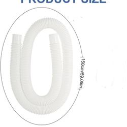 Pool Filter Pump Hose for Intex Pool Accessories - 1.25"Diameter Replacement Pool Hoses for Above Ground Pools 