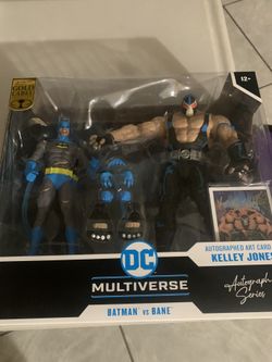 Mcfarlane Dc Multiverse Batman Vs Bane 2 Pack!! Signature Series