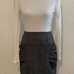 MyMichelle Gray Skirt (size 7)