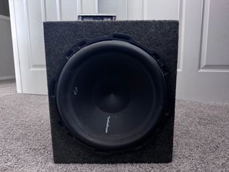 12in Sub w/AMP Rockford