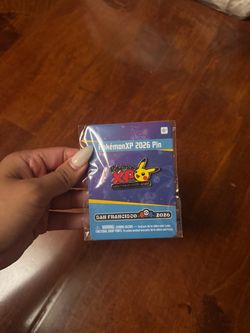 PokémonXP 2026 Pin San Francisco 2026 Pikachu Official Pokémon Center Exclusive
