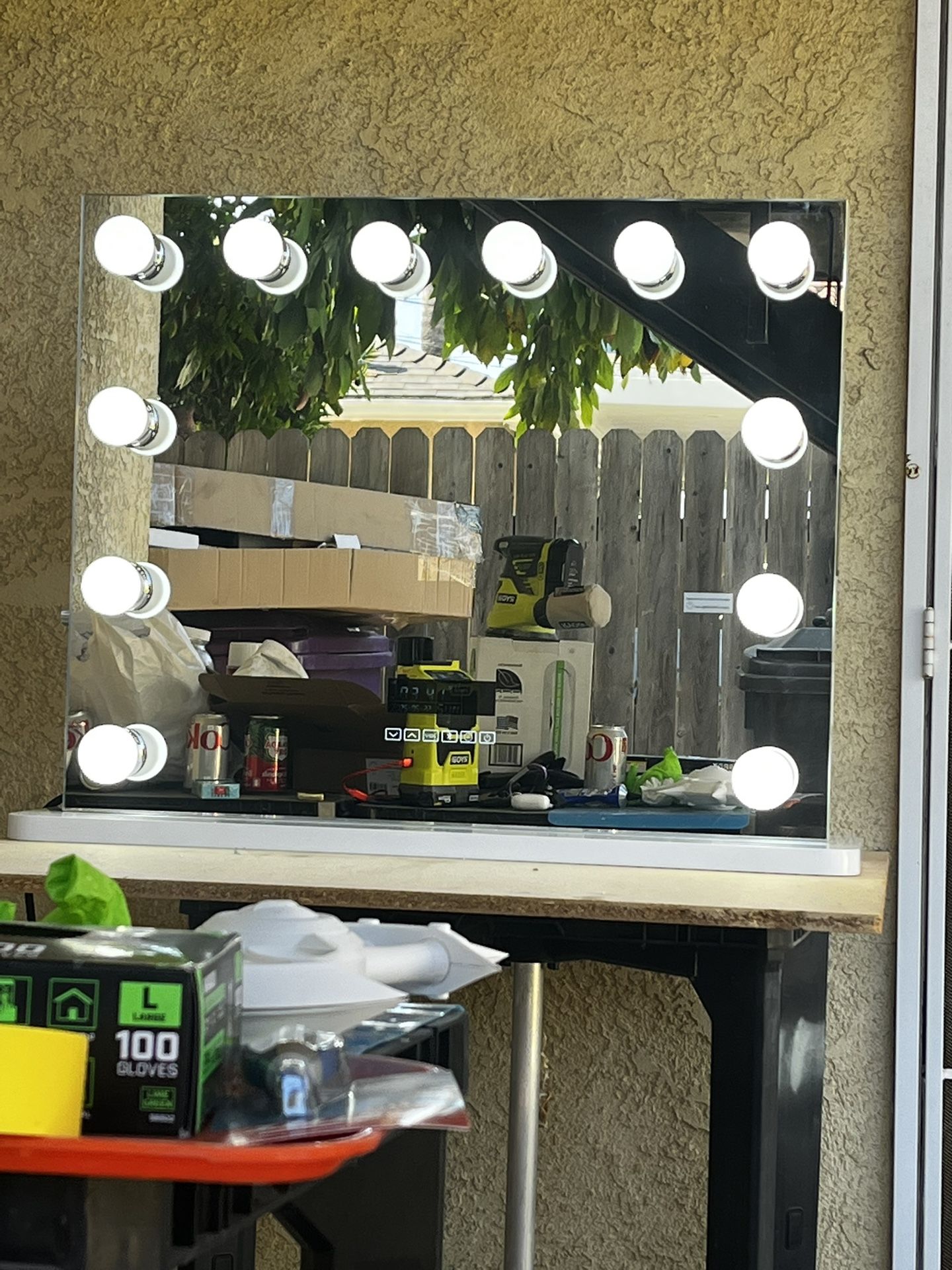 Reign Charm Vanity With Bluetooth And USB Ports