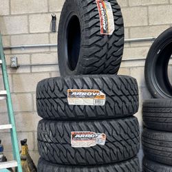 33x12.50r17 Arroyo Mt New  Tires Installed And Balanced Included 