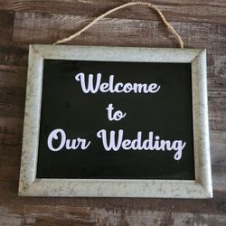 Wedding Sign