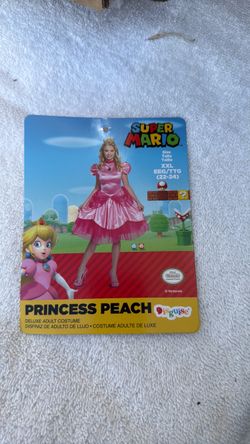 Halloween Adult Princess Peach Super Mario