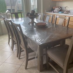 Dining Table W/chairs 