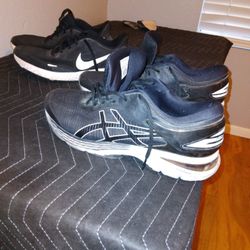 ASICS Gel-Kayano 25 Men us 11.5 Black Casual Running Training  Shoes