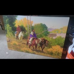 Canvas Horse Prints 